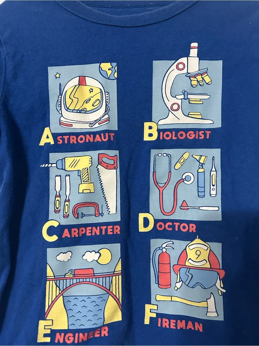 GAP-ABC shirt